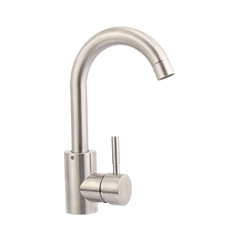 TY-006 ss 304 water sink tap wholesale modern single handle kitchen mixer