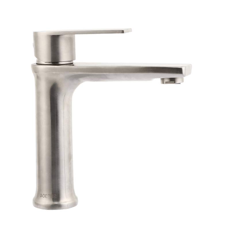 TY-009 304stainless steel lead free single handle basin mixer