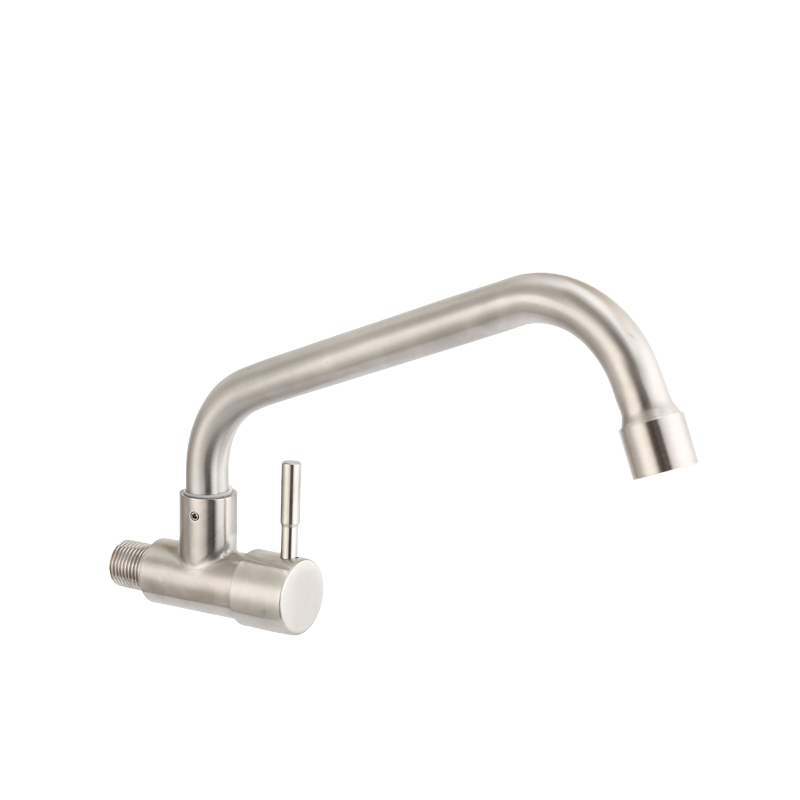 TY-012 304 stainless steel cold only kitchen mixer